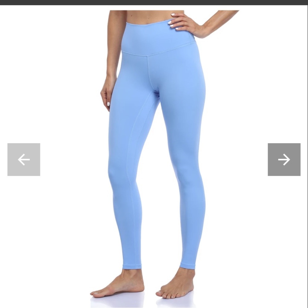 colorfulkoala baby blue leggings